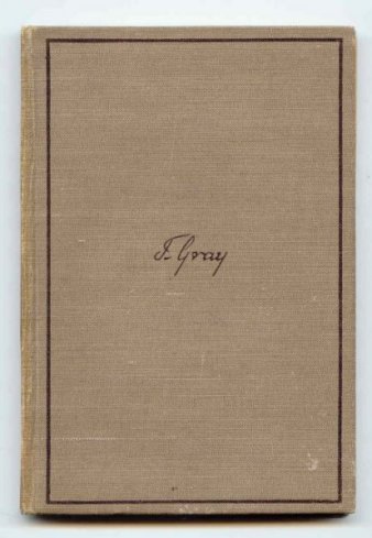 Image for Gray & His Poetry (Poetry & Life Series)