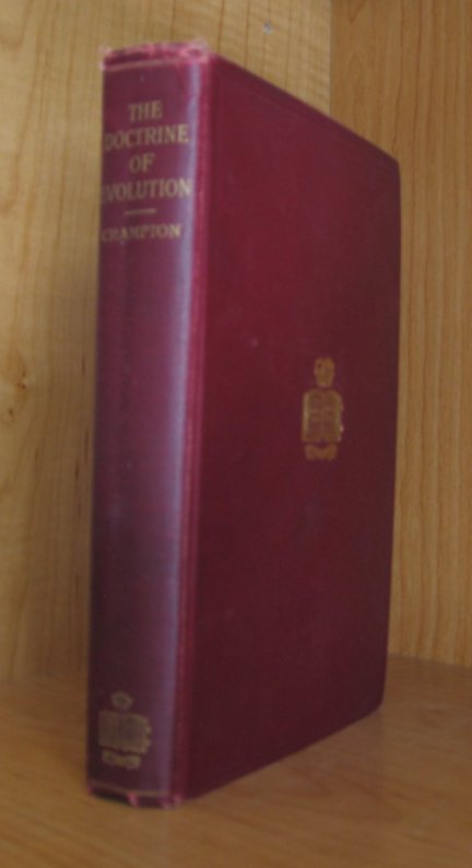 Image for The Doctrine of Evolution. Its Basis and Scope.