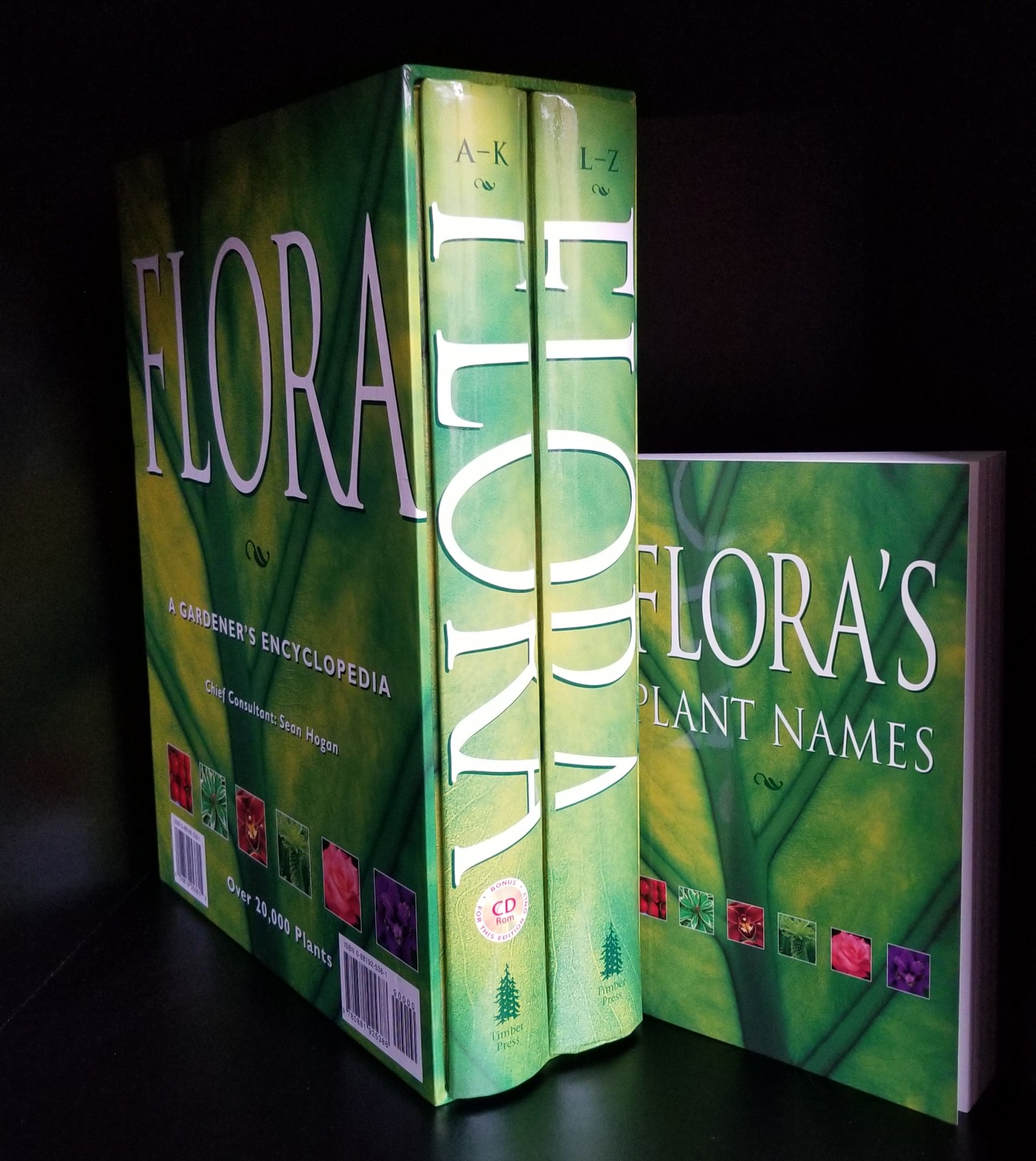 Image for Flora: A Gardener's Encyclopedia 2 volume set , vol 1 A-K vol 2 L-Z, with CD-ROM and  companion volume Flora's Plant Names.