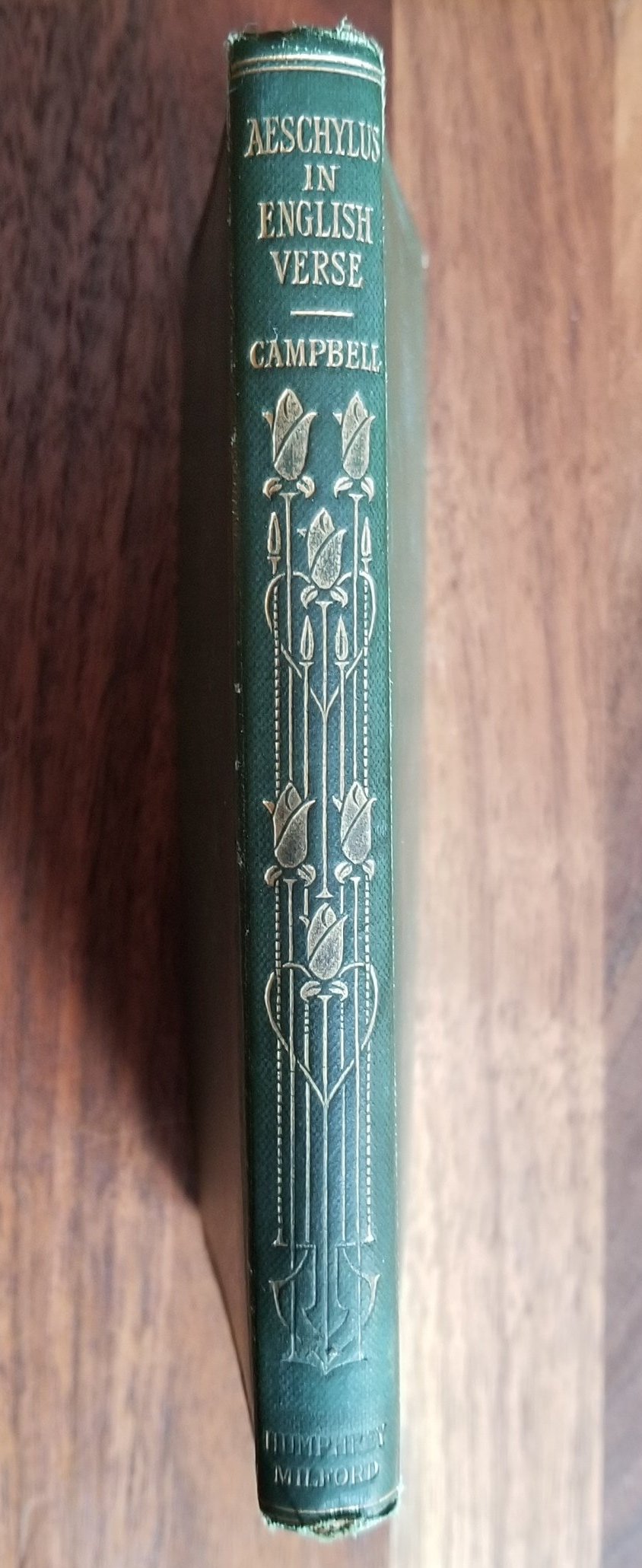 Image for Aeschylus. The Seven Plays in English Verse. Lewis Campbell.