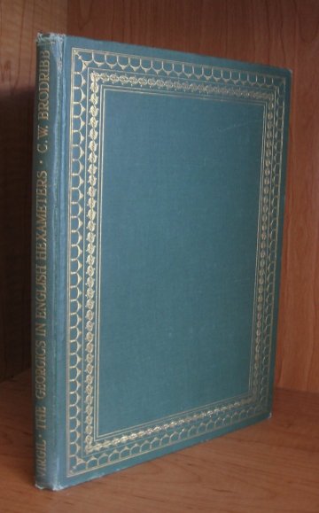 Image for Virgil. The Georgics in English Hexameter